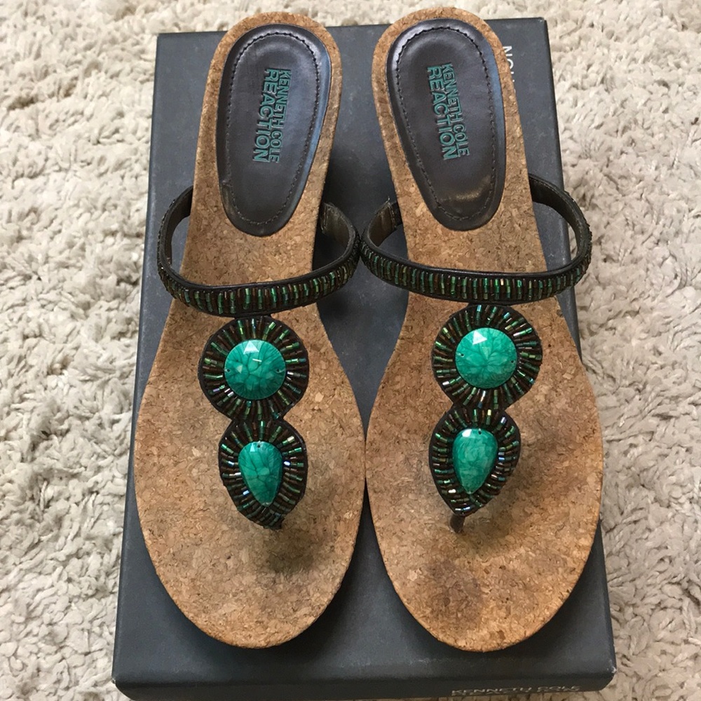 Kenneth Cole Reaction Turquoise shoes